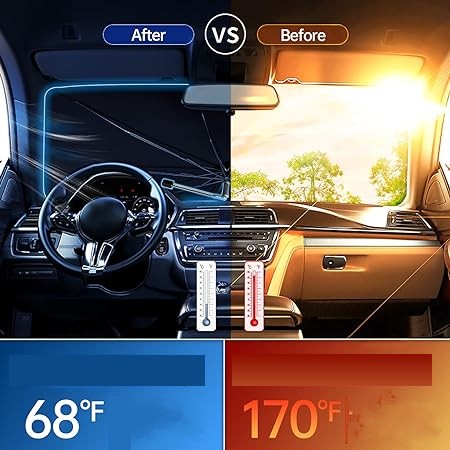 Protetor Solar UV Automotivo Retrátil - AutoShield