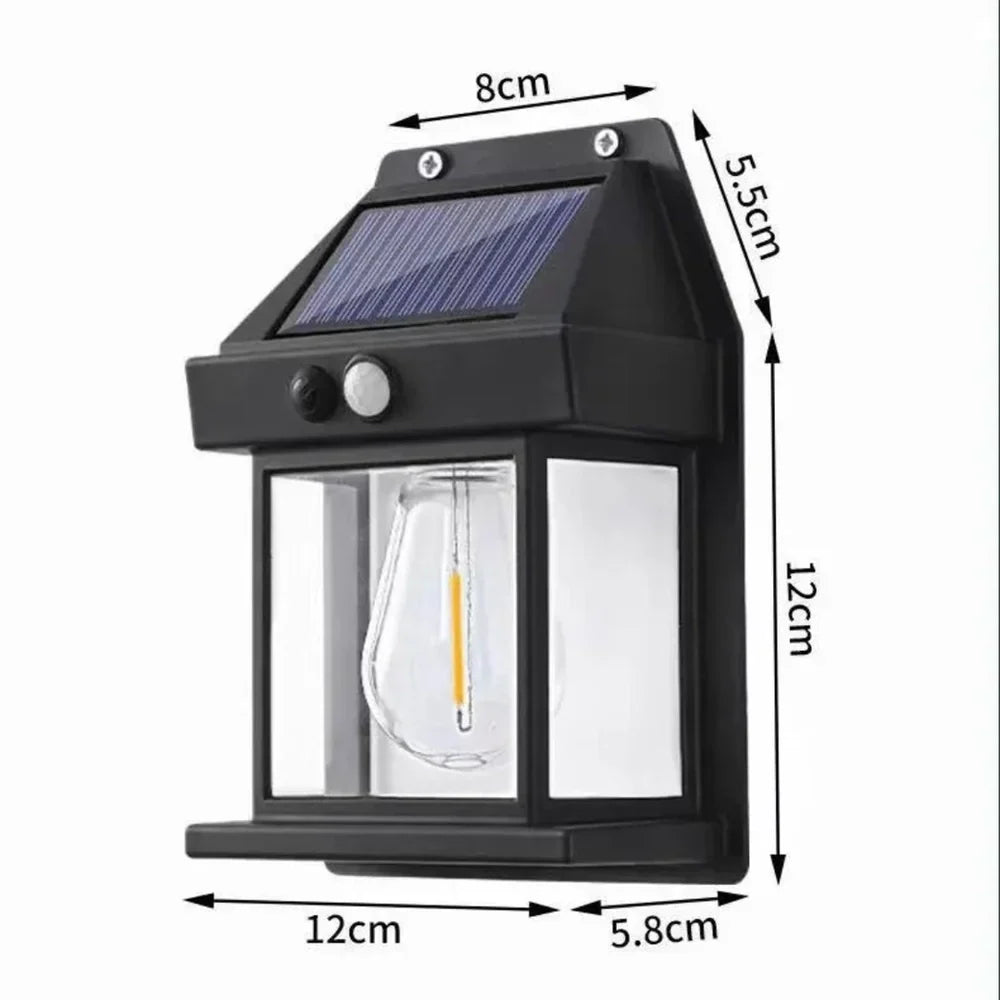 Refletor Arandela Solar Com Sensor Impermeavel