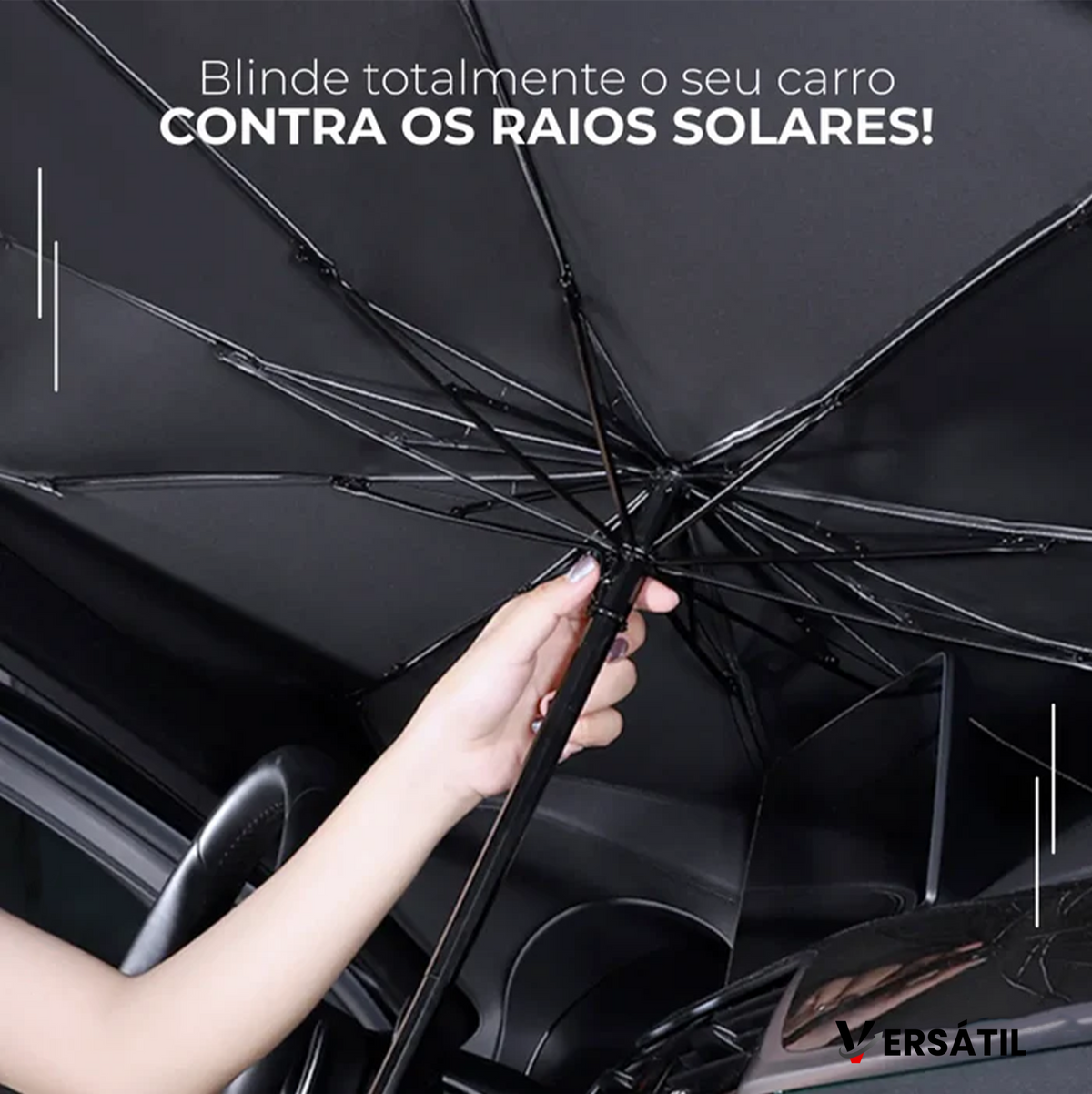 Protetor Automotivo - VersátilSunCover™ [FRETE GRÁTIS + BRINDE EXCLUSIVO SOMENTE ATÉ HOJE 23:59]