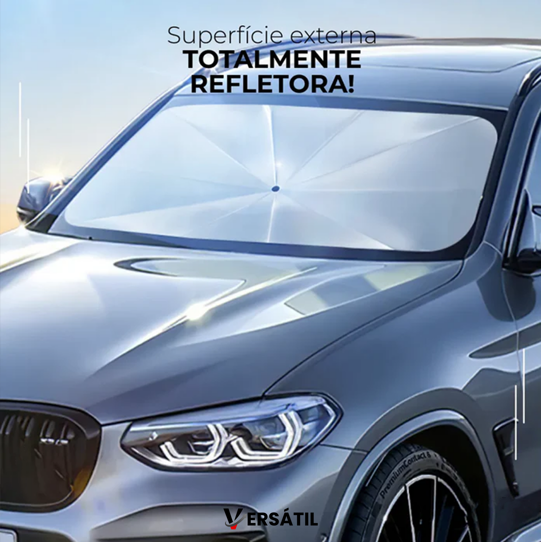 Protetor Automotivo - VersátilSunCover™ [FRETE GRÁTIS + BRINDE EXCLUSIVO SOMENTE ATÉ HOJE 23:59]
