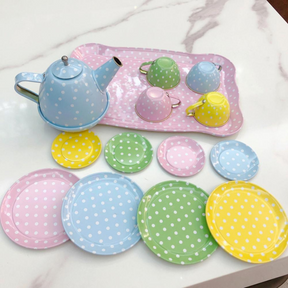 Conjunto Chá Infantil Educacional em Aço