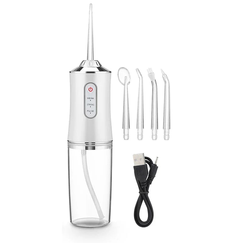 Irrigador Oral Bucal Recarregável Portátil - PowerJet