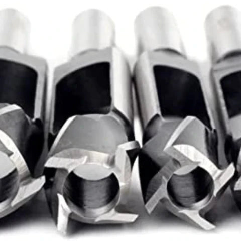 Kit Com 4 Brocas Para Fazer Cavilhas e Espigas