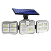 Refletor Led Solar com 3 Cabeças Impermeáveis - SunGlow