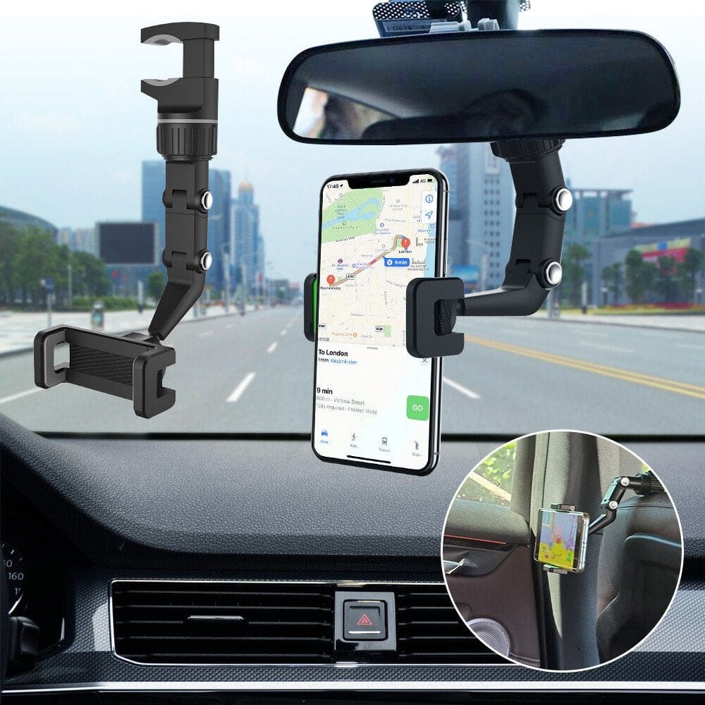 Suporte Multifuncional para Celular 360° Automotivo