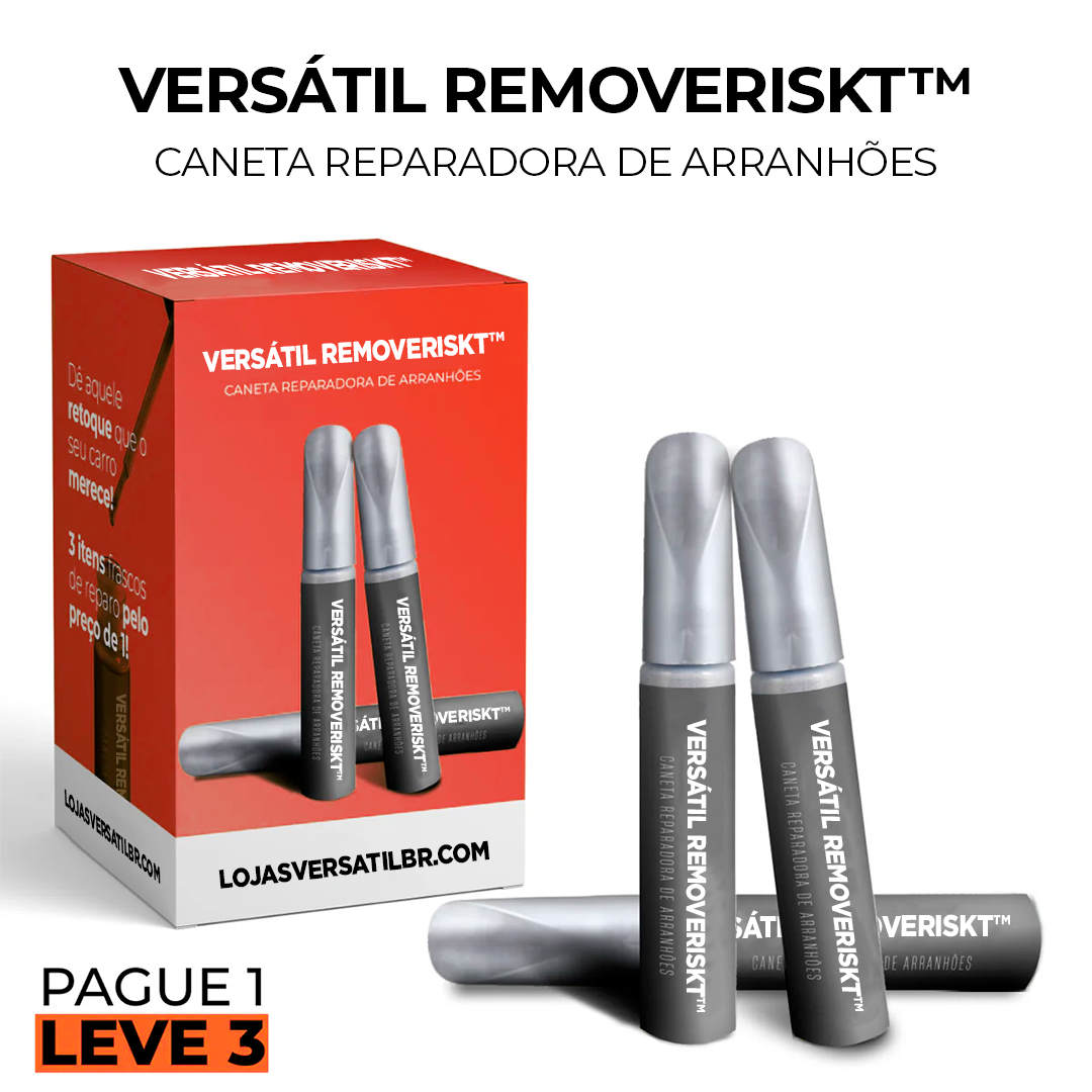 [PAGUE 1 LEVE 3] Caneta Reparadora de Arranhões - Versátil RemoveRisk