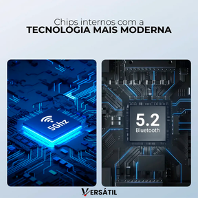 Adaptador Sem fio CarPlay/Android Auto para Multimídia - DriveVersátil Mini™ {ESPECIAL BLACK FRIDAY}