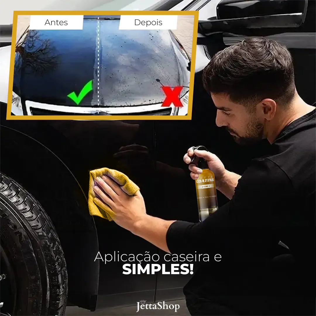 Spray de Renovação Cerâmica e Impermeabilizante 3 em 1 - Jetta Coating™ [PAGUE 1 LEVE 2]